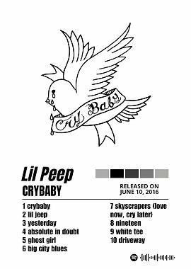 Lil Peep Crybaby Album Art