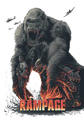 Rampage Movie Poster