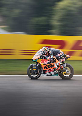 Moto 2 bike on Red Bull Ring
