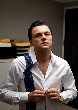 Leonardo DiCaprio in The Wolf of Wall Street