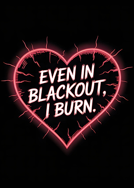 Even in Blackout, I Burn