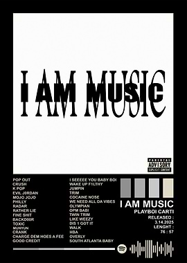 Playboi Carti - I AM MUSIC Album