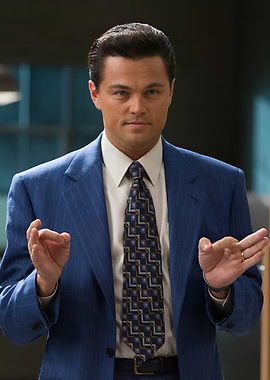 Leonardo DiCaprio in Blue Suit
