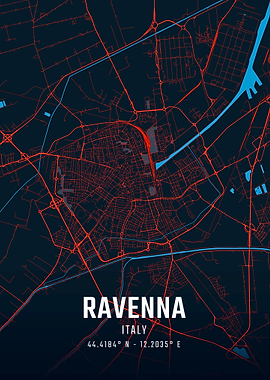 Ravenna City Map