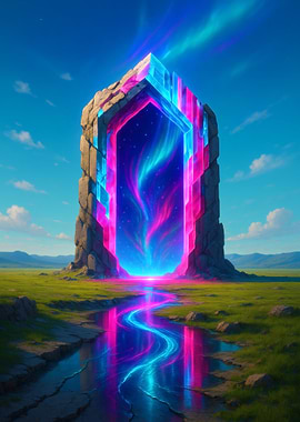 Mystical Portal Landscape