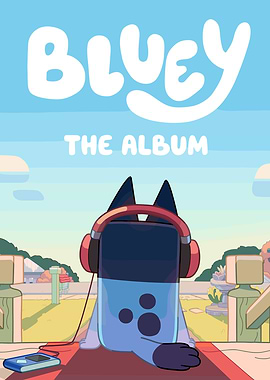 Bluey: The Album Cover Art