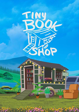 Tiny Book Shop Illustration