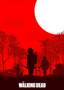 The Walking Dead Silhouette
