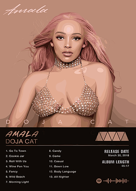 Doja Cat Amala Album Cover Art