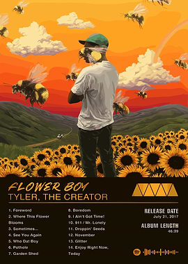 Flower Boy Album Cover Art