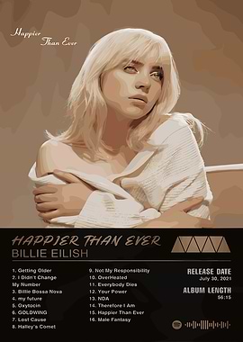 Happier Than Ever - Billie Eilish Album