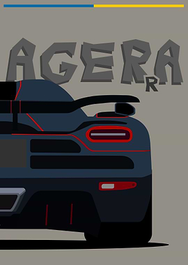 Koenigsegg Agera R Car Illustration
