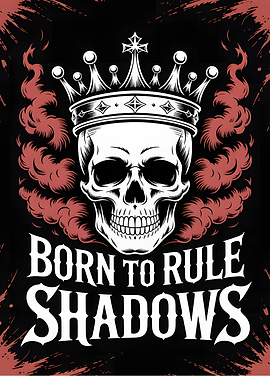 Skull King Born to Rule Shadows