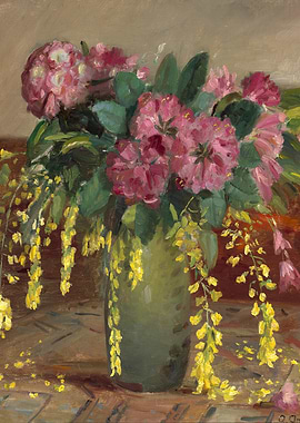 Floral Still Life Painting