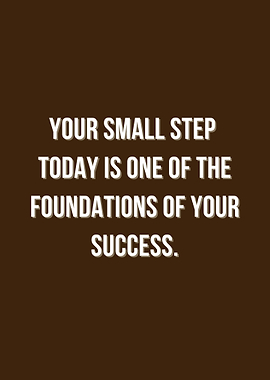 Small Step, Big Success