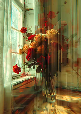 Roses by the Window