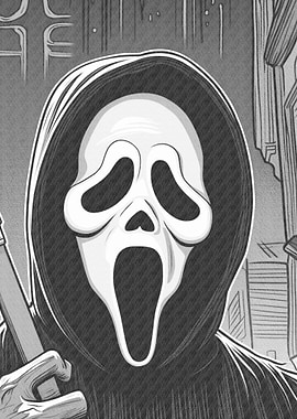 Ghostface in Cityscape