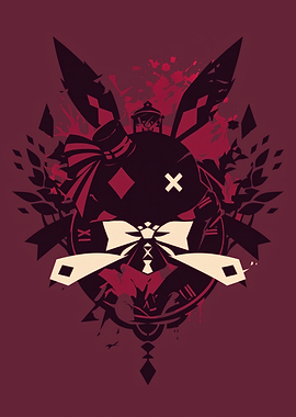 Abstract Rabbit Clockwork Design