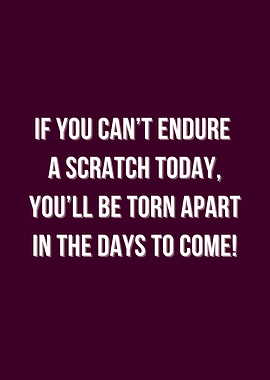 Motivational Quote on Endurance and Strength