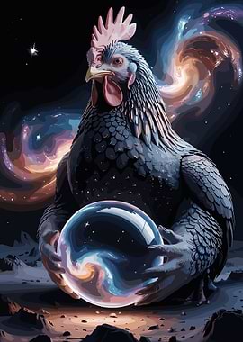 Cosmic Chicken with Orb