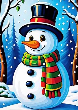 Snowman Winter Wonderland