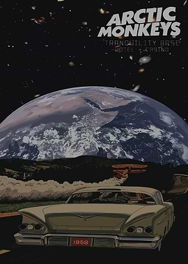 Arctic Monkeys Tranquility Base Album Cover