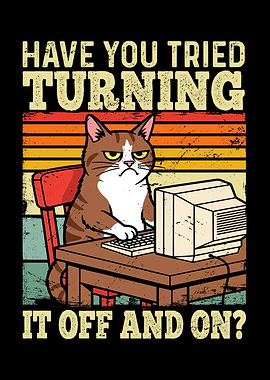 Grumpy Cat Computer Troubleshooting