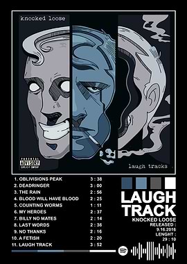 Knocked Loose - Laugh Tracks Album Art