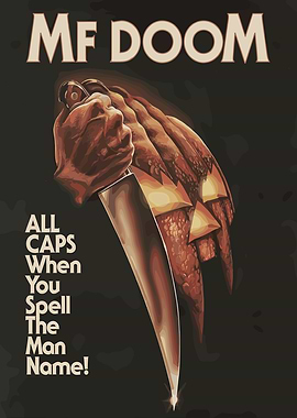 MF DOOM Album Art Illustration