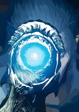 Mystical Orb in Hands