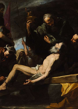 The Martyrdom of Saint Lawrence Painting