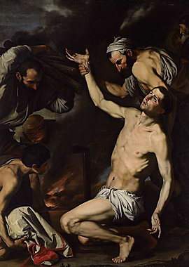 Martyrdom Scene Painting