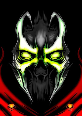 Spawn Mask Digital Art