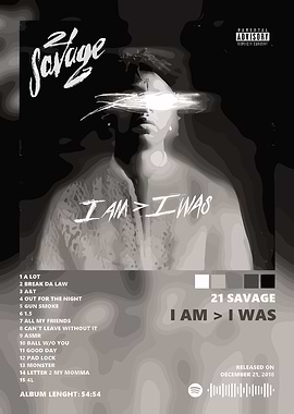 21 Savage - I Am > I Was