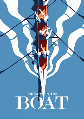 The Boys in the Boat Rowing