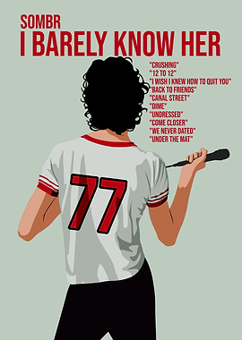 Sombr I Barely Know Her Album Art