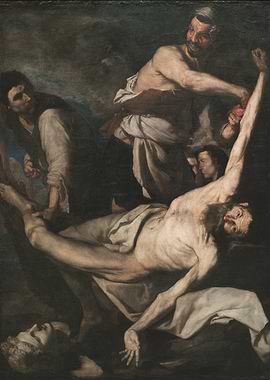 The Flaying of Marsyas Painting
