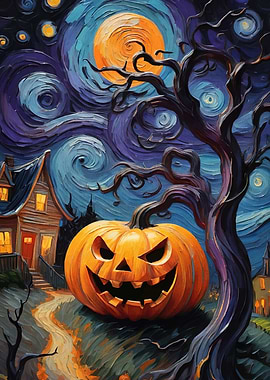 Halloween Pumpkin Night