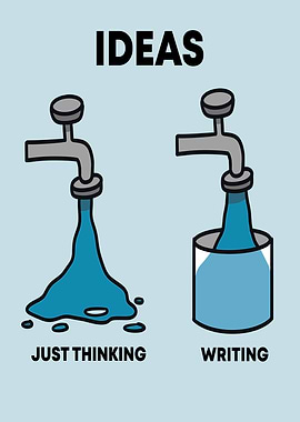 Ideas: Thinking vs. Writing