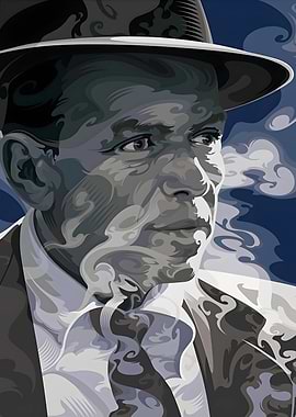 Frank Sinatra Portrait Art