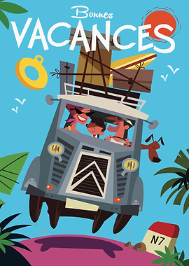 Bonnes Vacances Family Road Trip