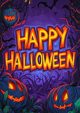 Happy Halloween Pumpkins