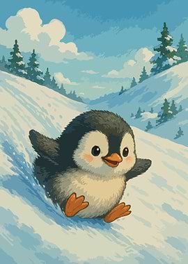 Penguin Glides and Winter Rides