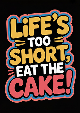Life's Too Short, Eat the Cake!