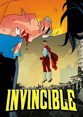 Invincible Comic Book Cover Art