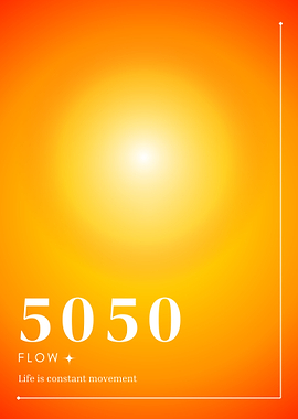 5050 Flow Angel numbers aura