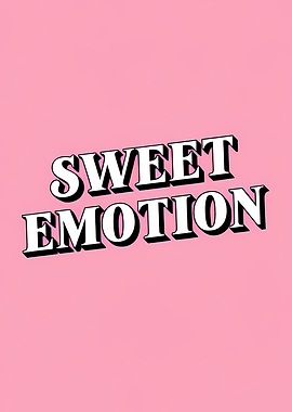 Sweet Emotion Text Art