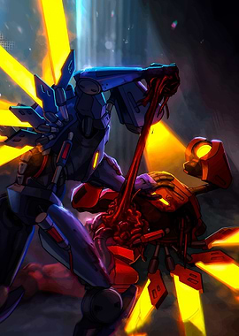 Ultra kill Robotic Battle: Blue vs. Red