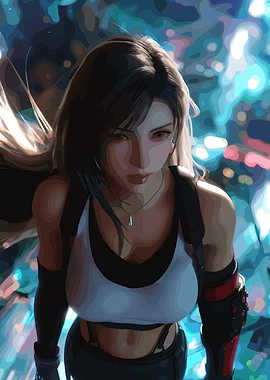 Tifa Lockhart Digital Art