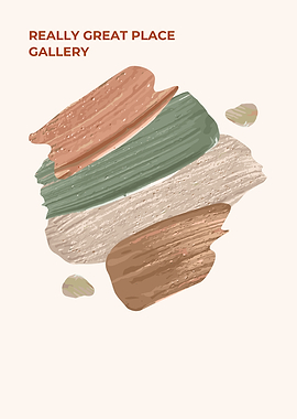 Abstract Brush Strokes Gallery Art